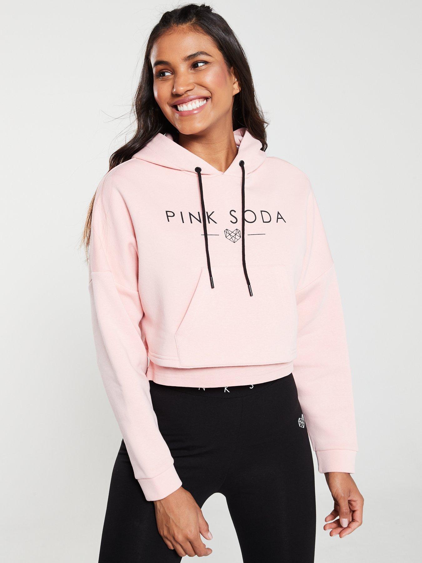 pink soda crop jumper