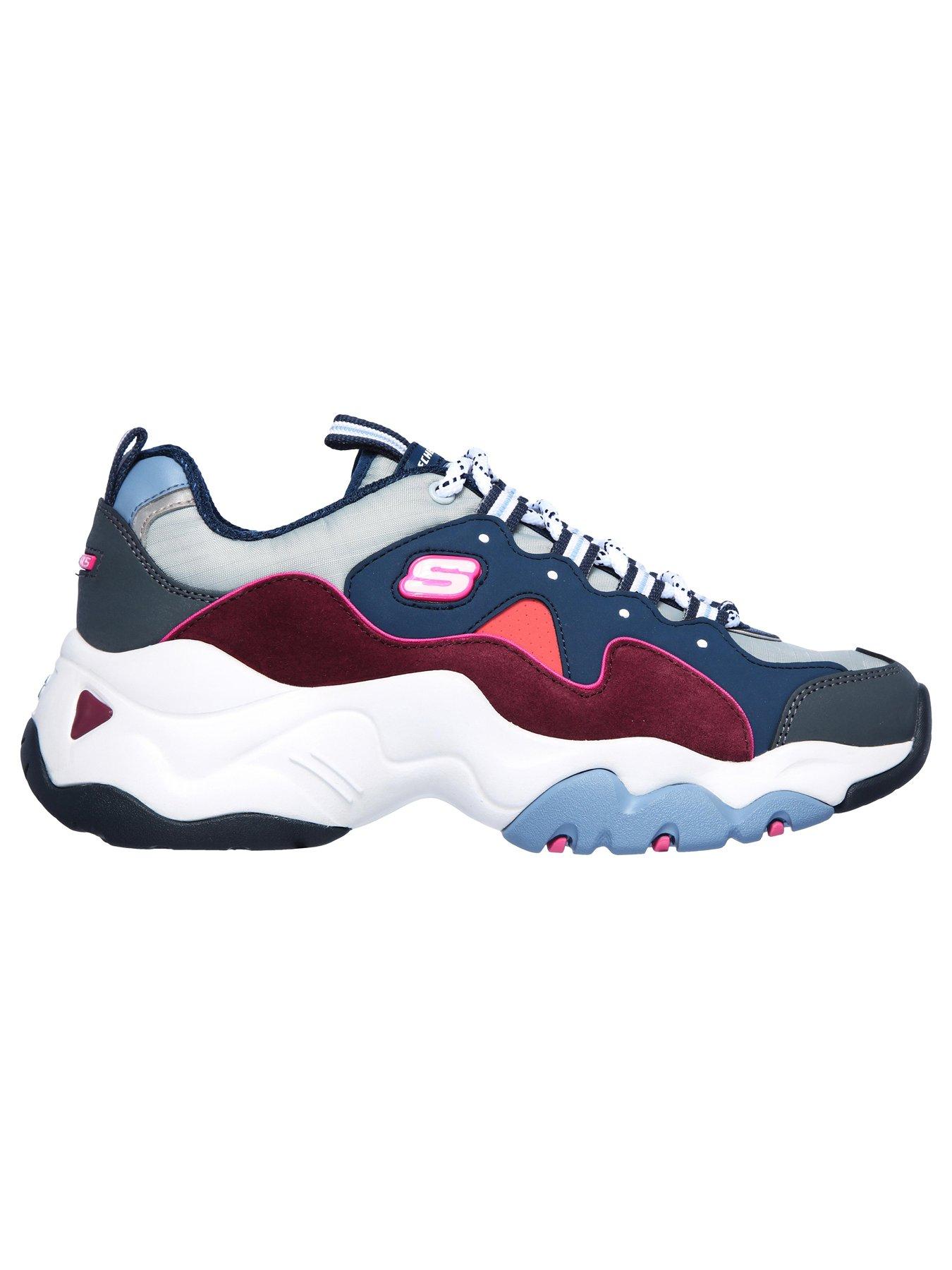 skechers d lites 3 navy