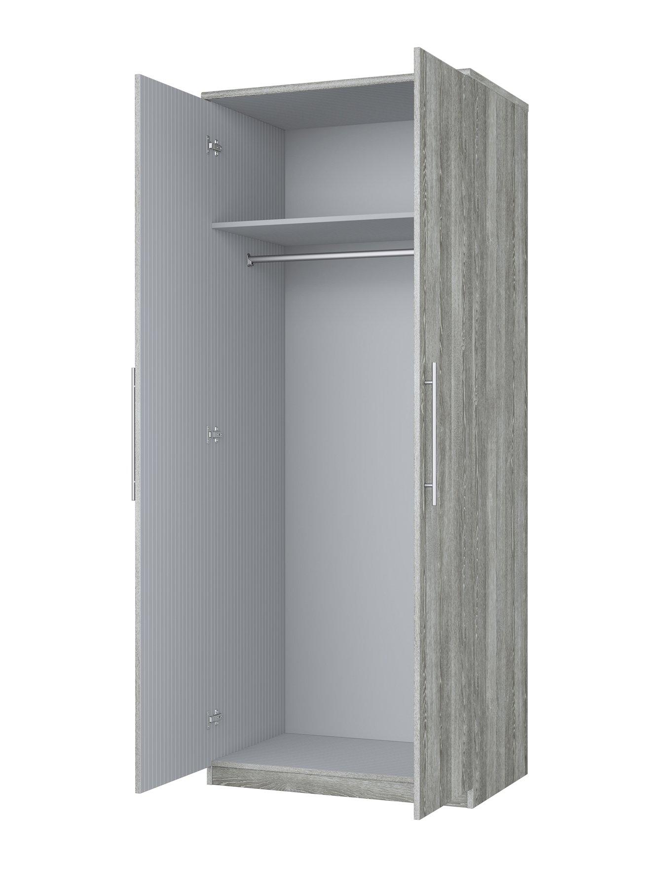 Image 4 of 6 of Very Home Essentials -&nbsp;Prague 2 Door Wardrobe&nbsp;- FSC&reg; Certified