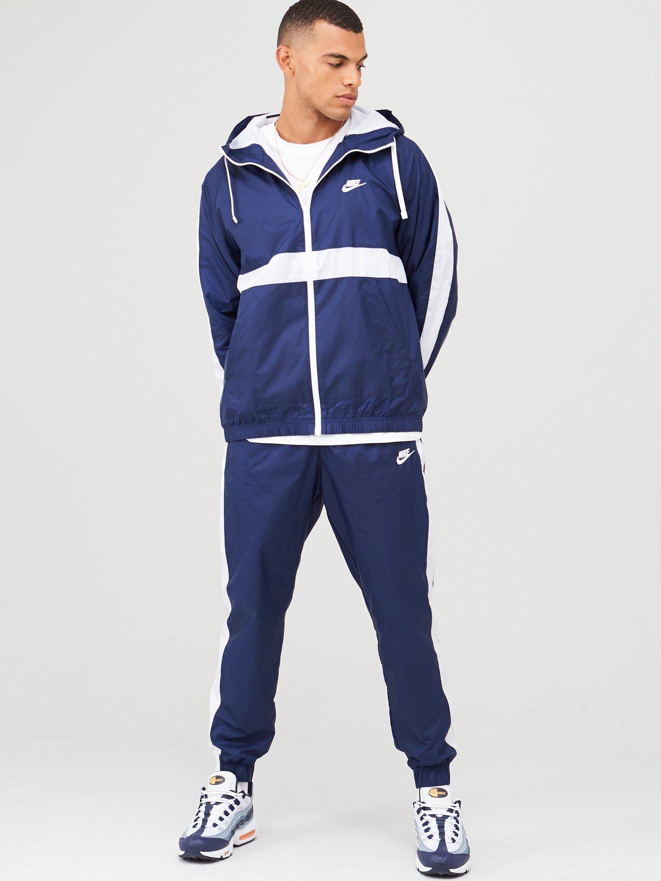 nike hooded woven tracksuit