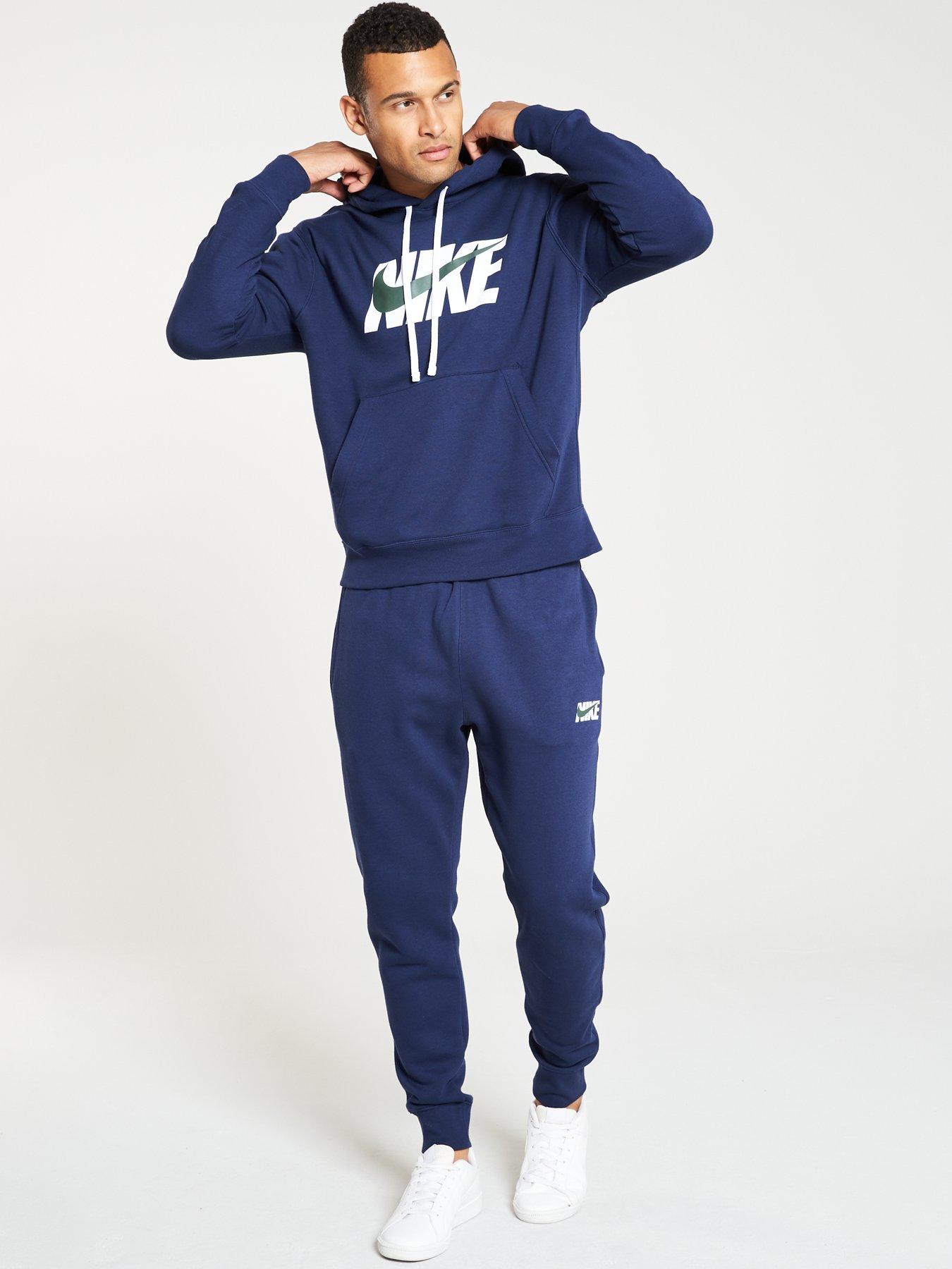 nike sportswear fleece graphic tracksuit