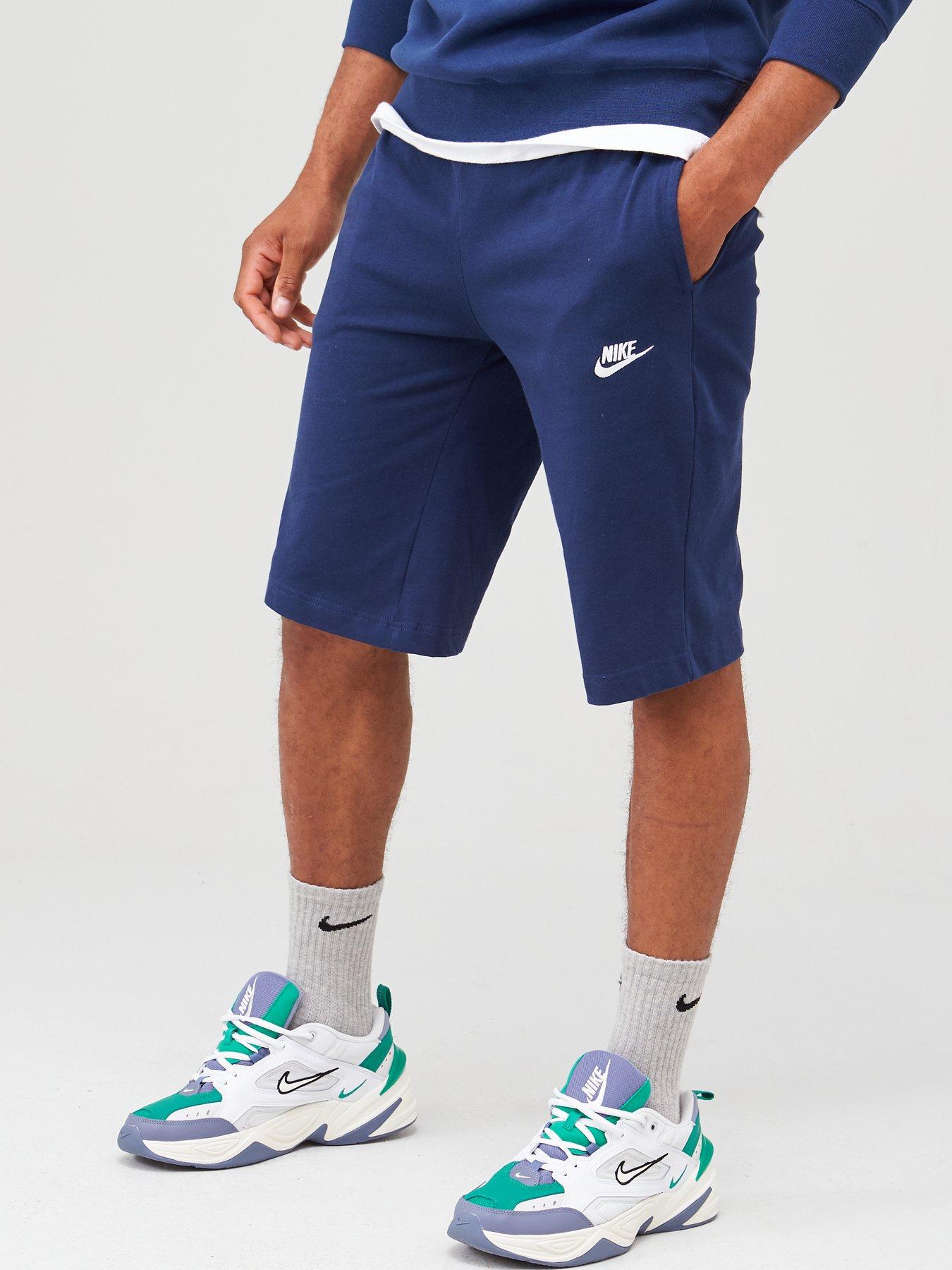 navy nike shorts