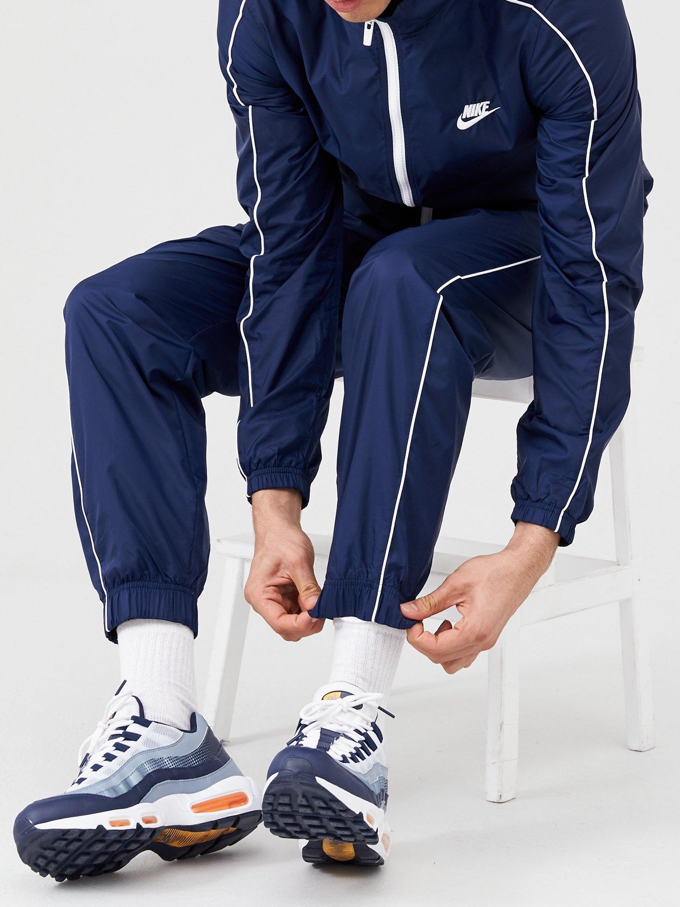 nike woven tracksuit
