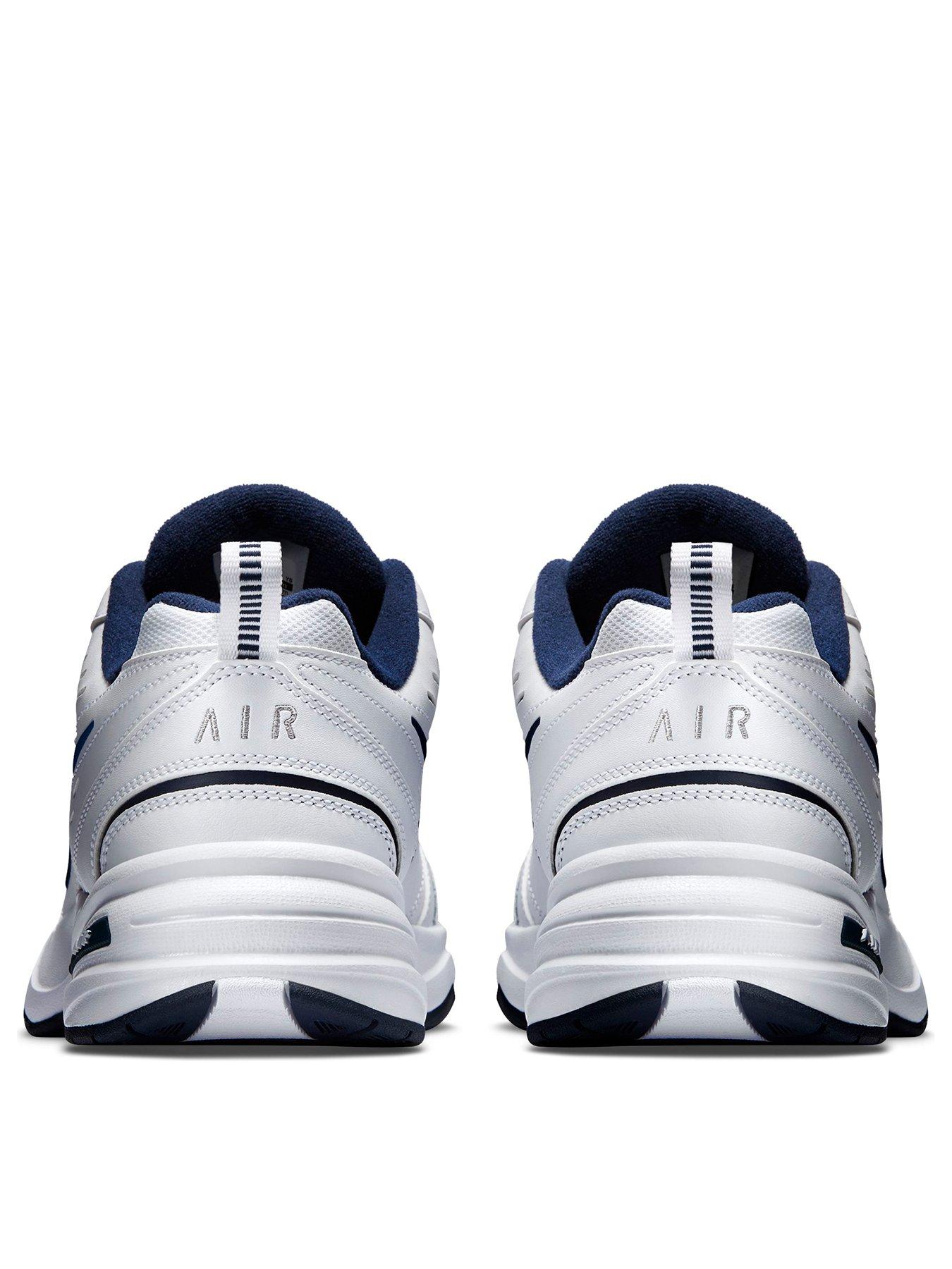nike air monarch silver