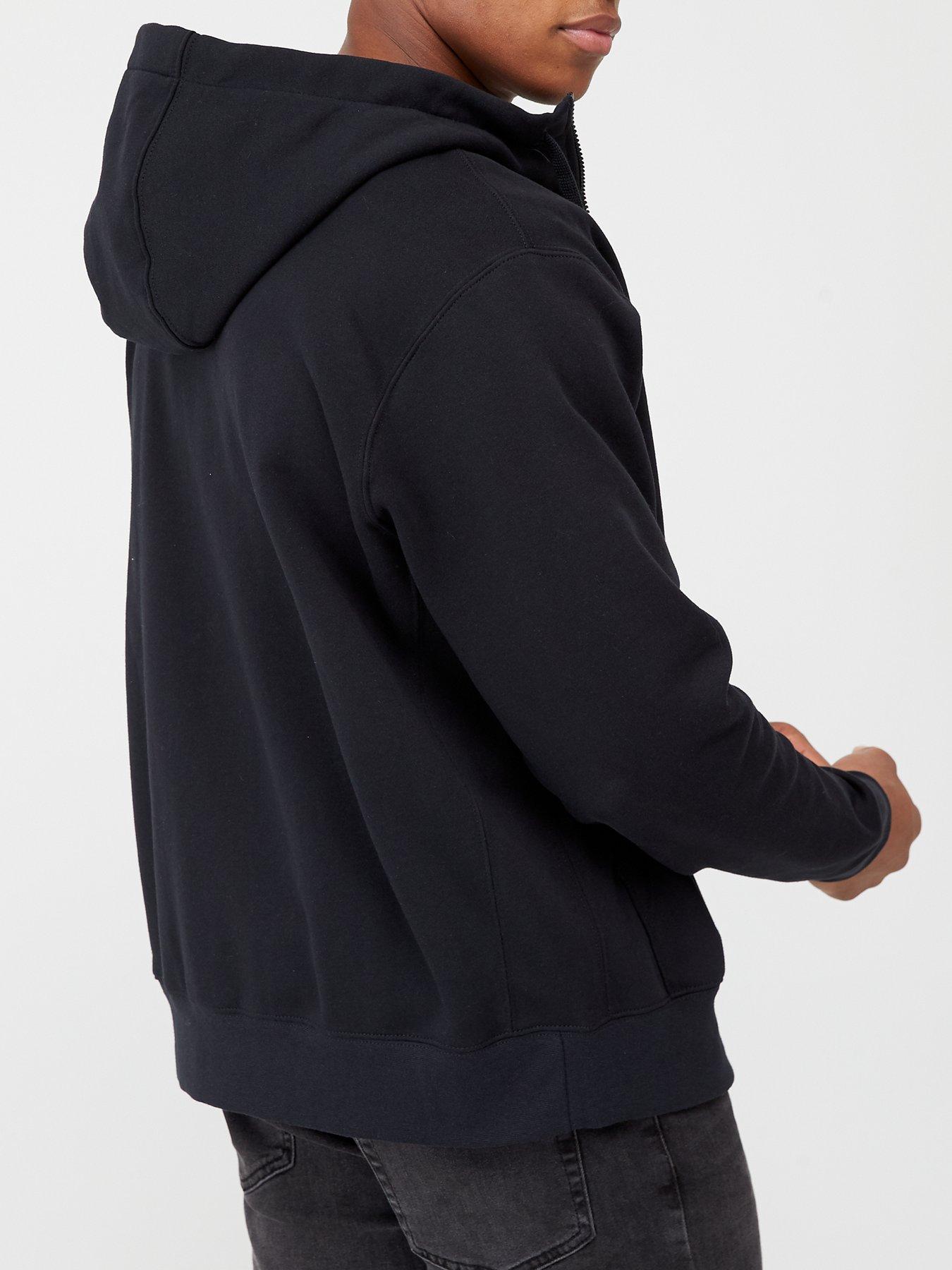 nike sportswear club fleece men's full zip hoodie