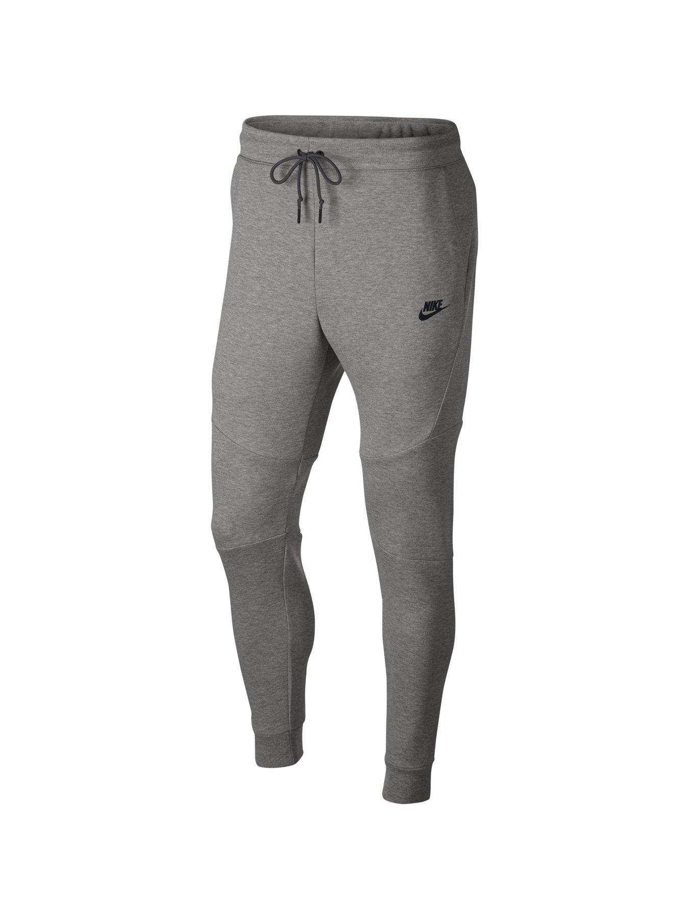 nike tech tracksuit black and grey