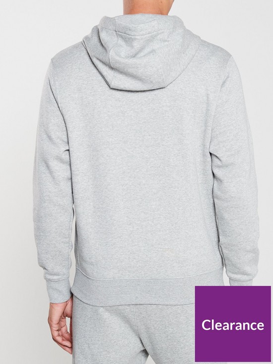 stillFront image of nike-sportswear-club-fleece-overhead-hoodienbsp--dark-grey