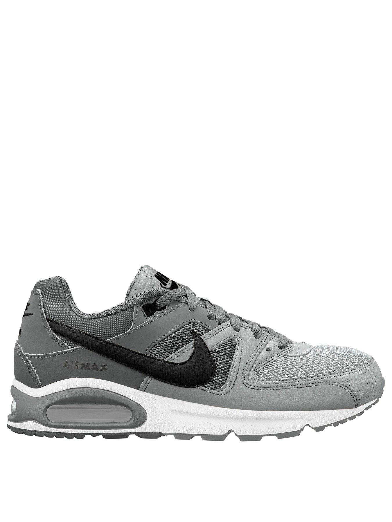 nike air max command leather blue silver