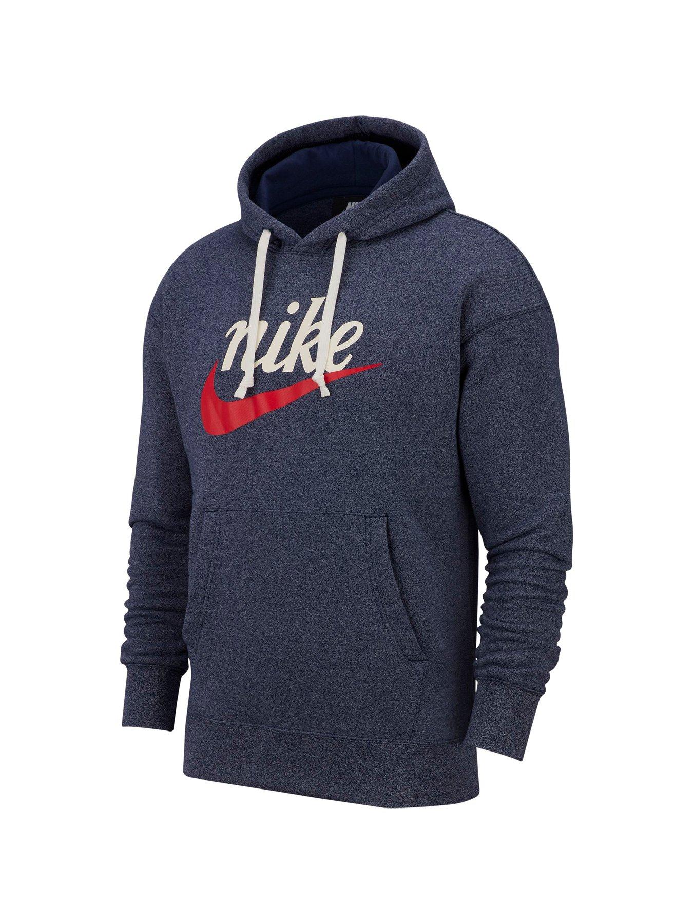 nike heritage logo overhead hoody