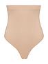  image of spanx-suit-your-fancy-high-waisted-thong-nude