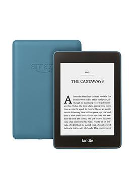 Amazon   Kindle Paperwhite - Waterproof, 6 Inch High-Resolution Display, 8Gb - With Special Offers &Ndash; Twilight Blue