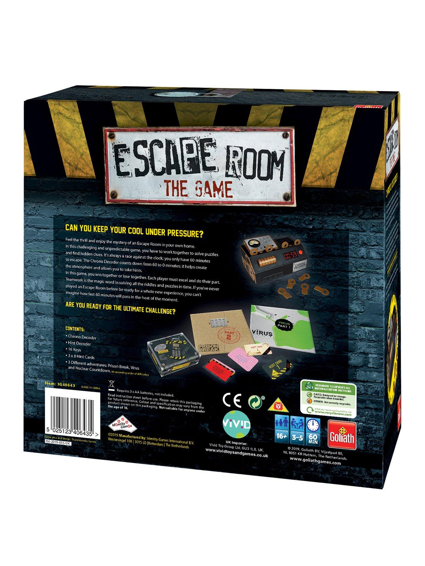 Image 2 of 5 of Goliath Escape Room The Game