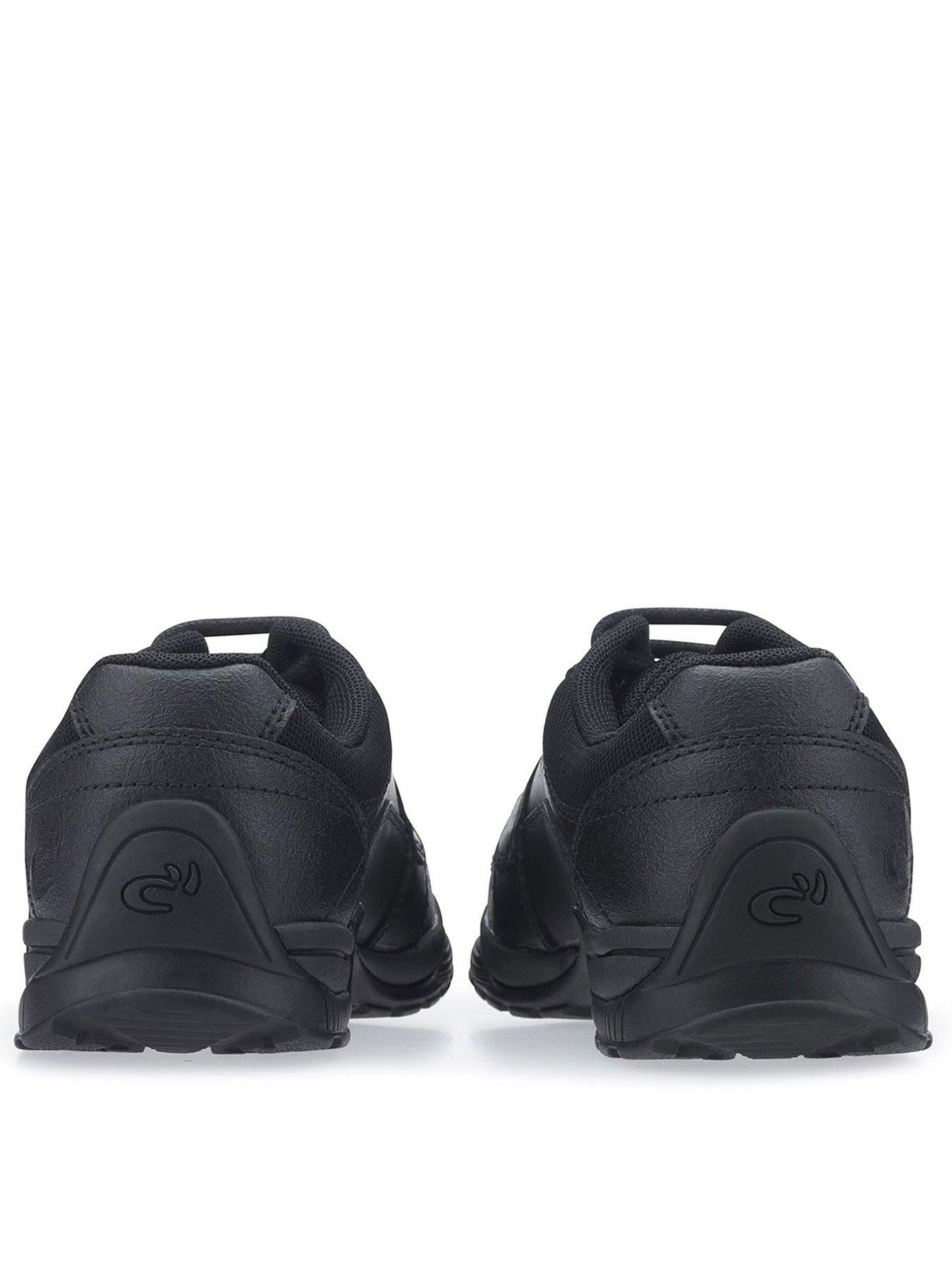 Image 2 of 6 of Start-rite Dylan&nbsp;Leather Lace Up Boys Durable Rhino School Shoes - Black
