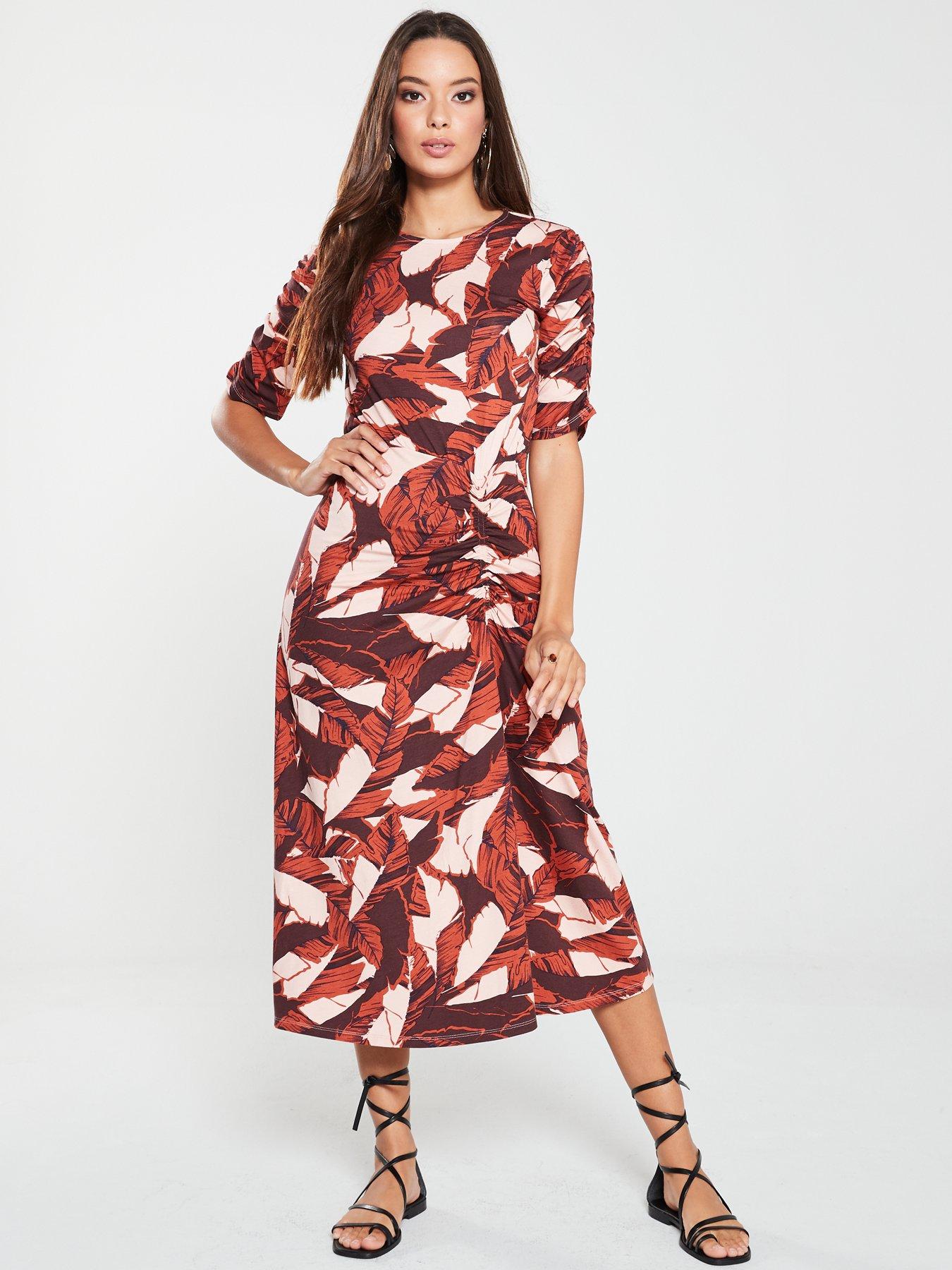 v by very midi dress