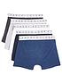  image of river-island-boys-ri-boxers-multipack-navy