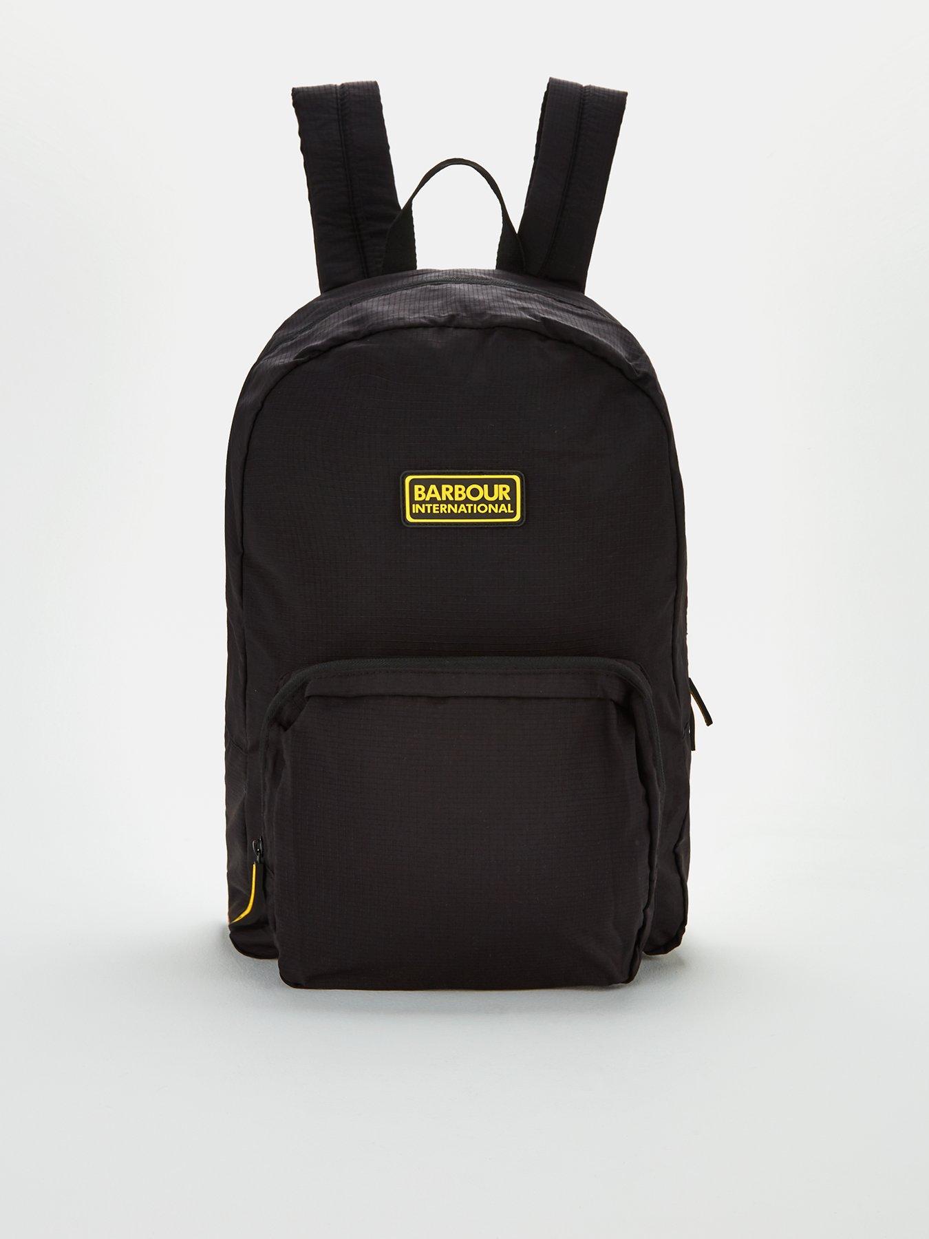 barbour backpack mens