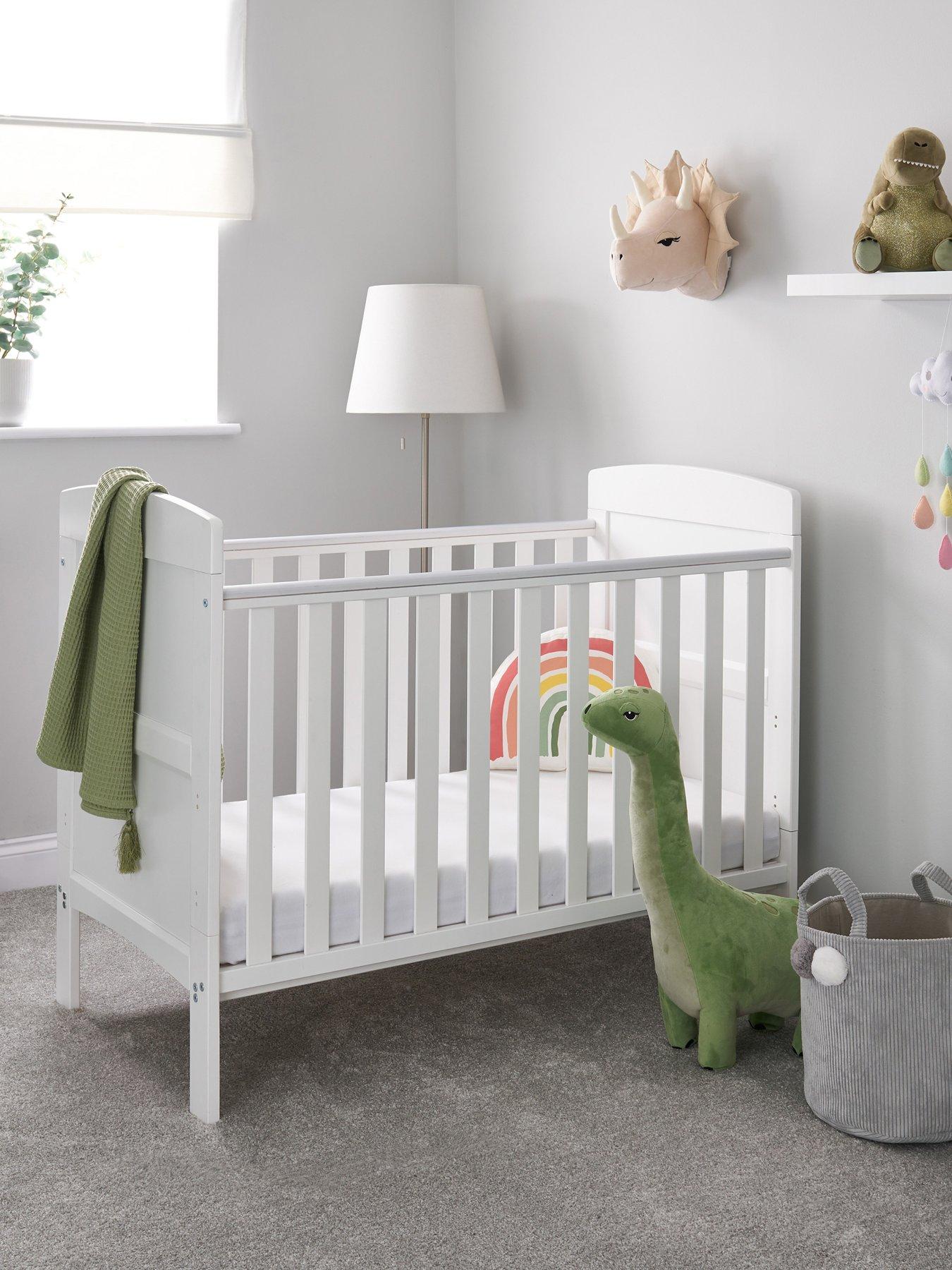 Obaby Grace Mini Cot Bed - White
