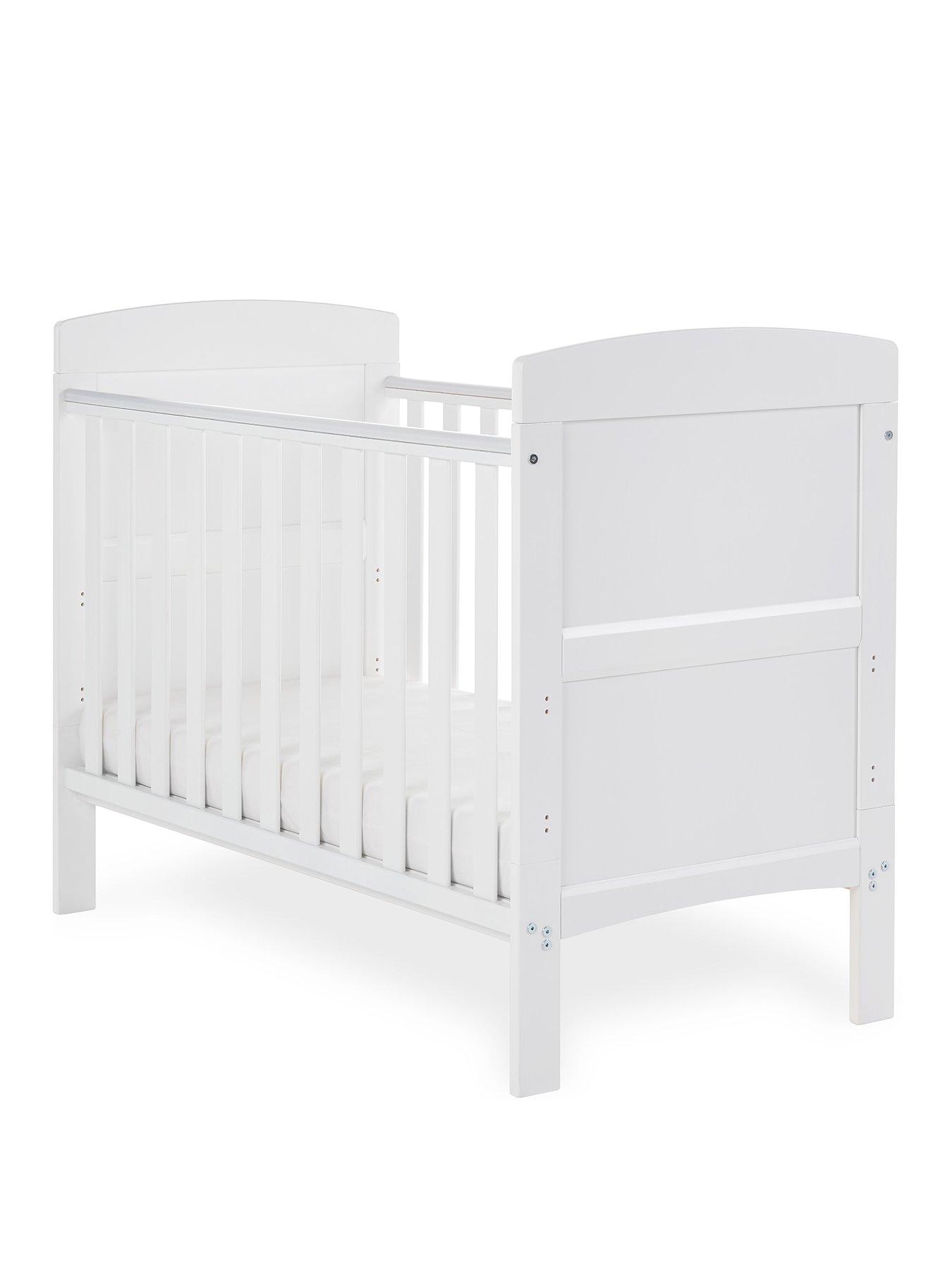 Obaby Grace Mini Cot Bed White