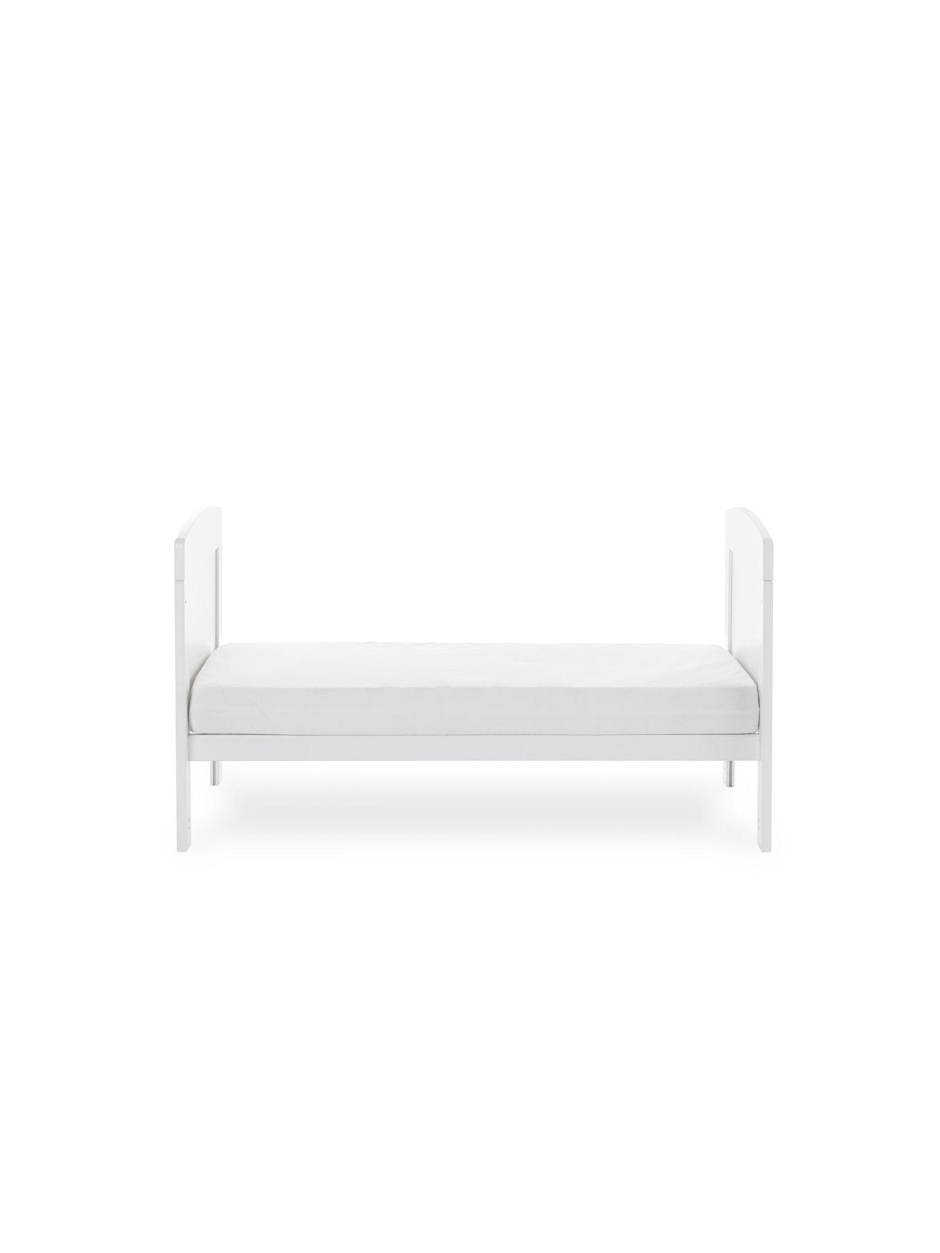 Image 3 of 3 of Obaby Grace Mini Cot Bed - White