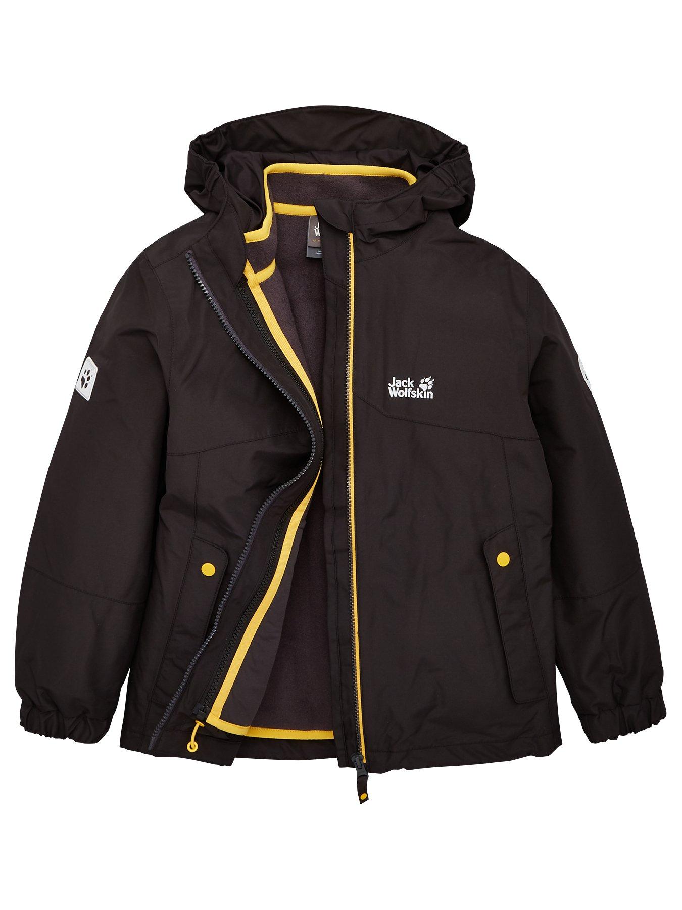 jack wolfskin boys coat