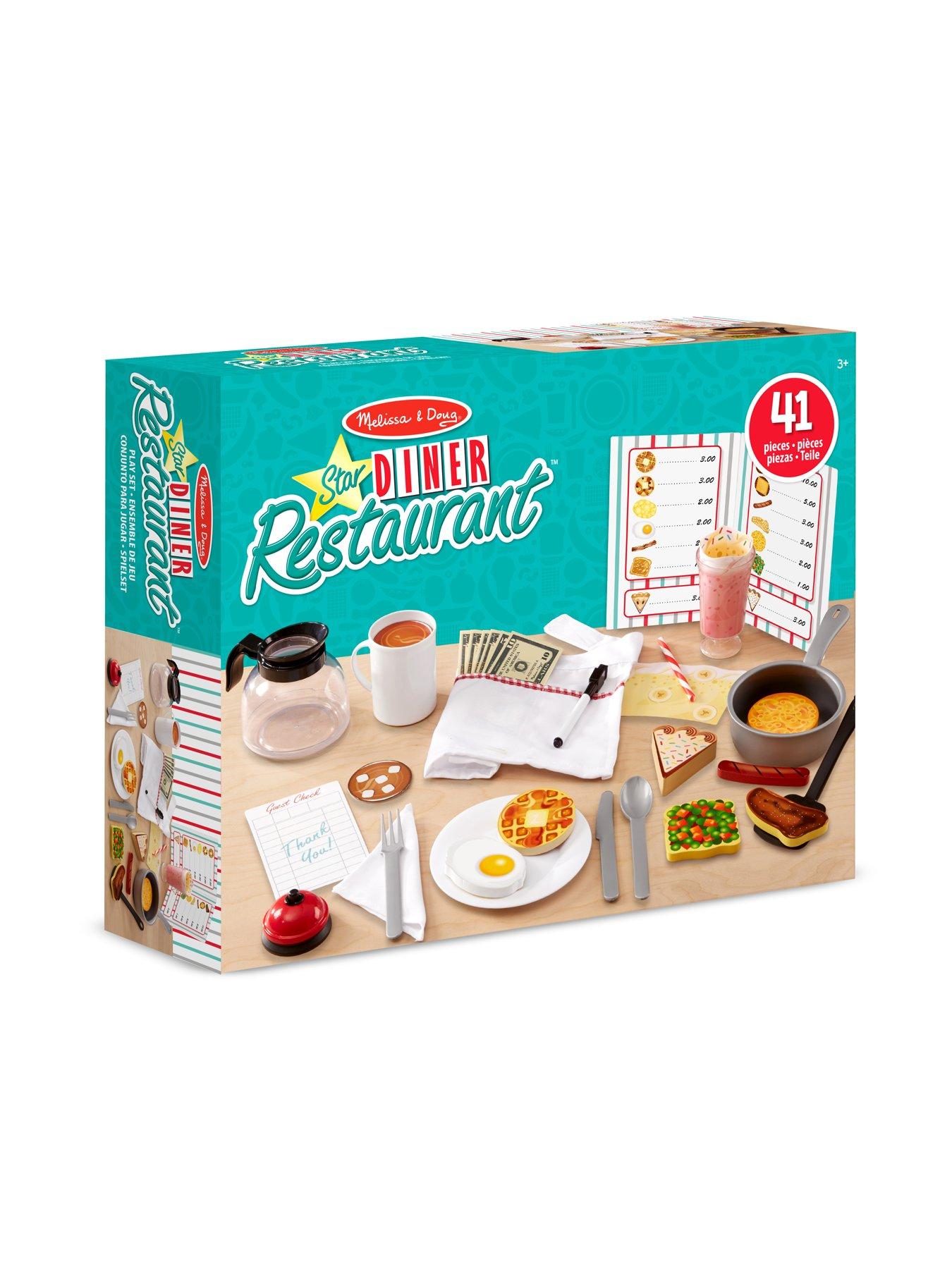 melissa and doug star diner restaurant play set