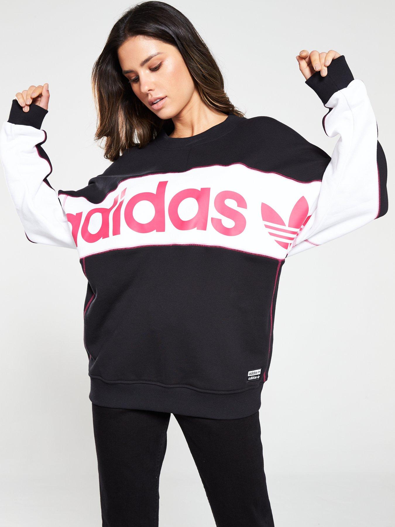 adidas originals colour block sweatshirt