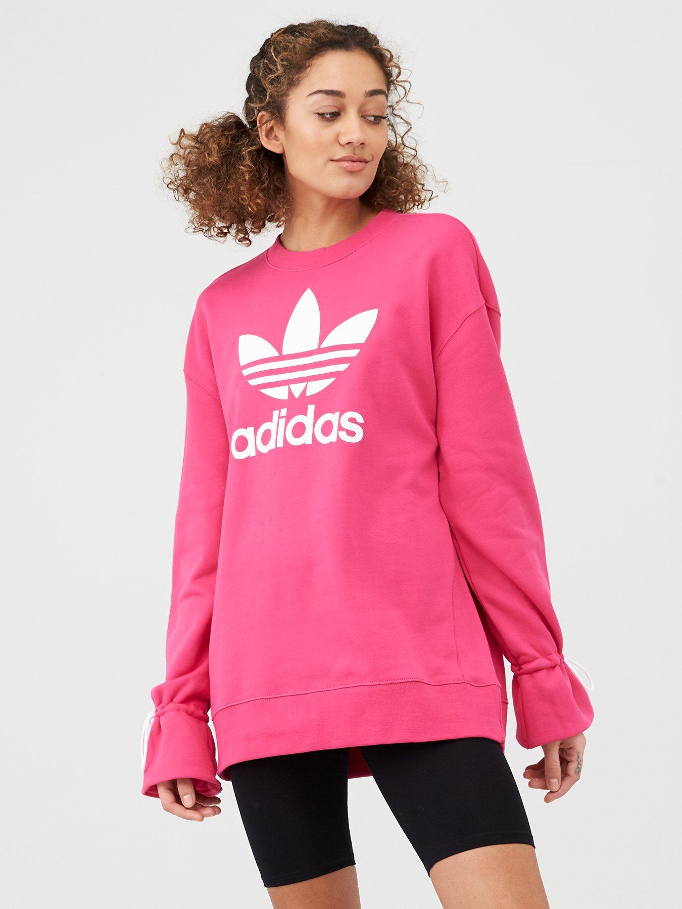 pink adidas jumper