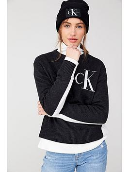 Calvin Klein Jeans Calvin Klein Jeans Logo Archive Sweater - Grey Picture