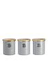  image of typhoon-living-tea-coffee-and-sugar-storage-canisters-ndash-grey