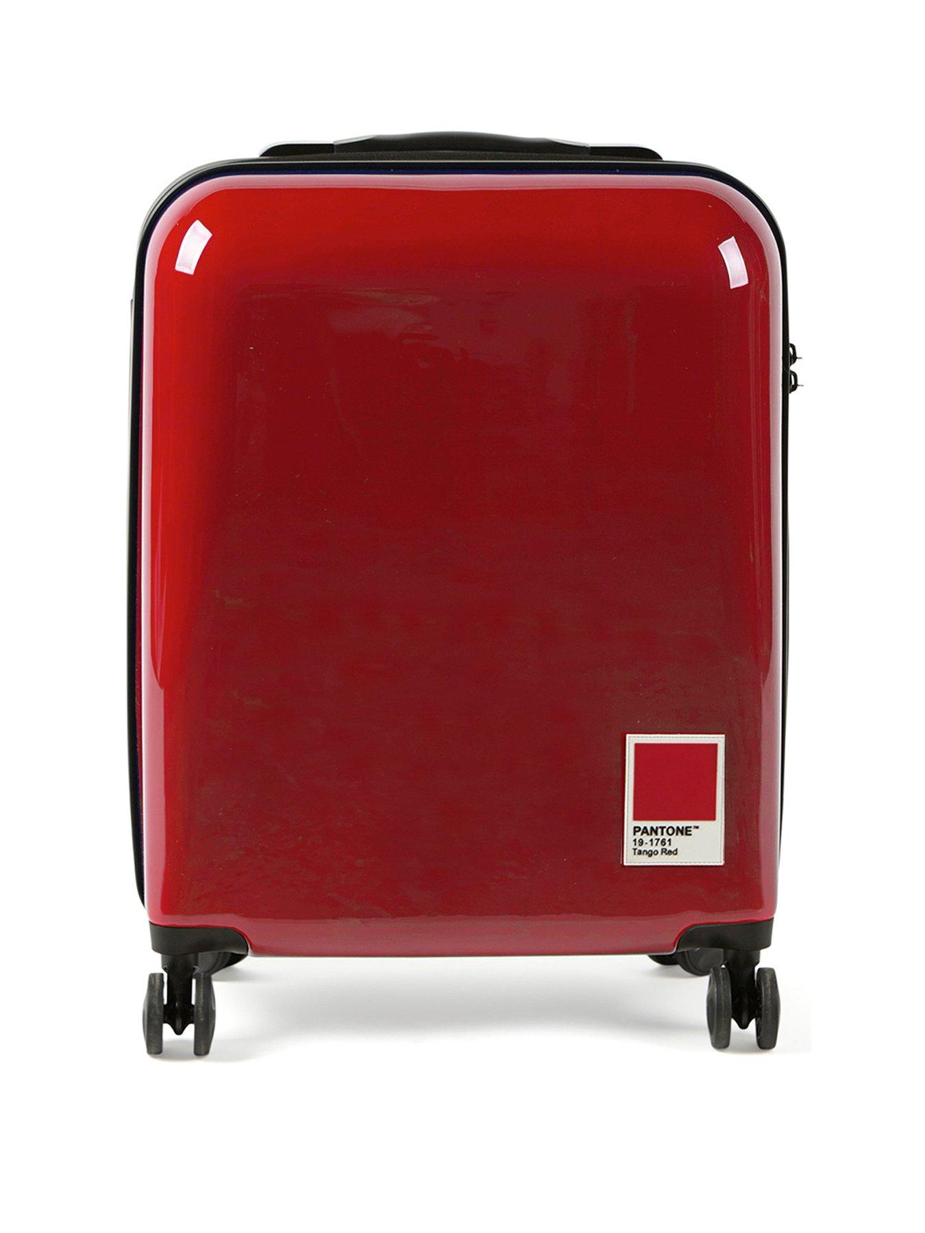 red cabin suitcase