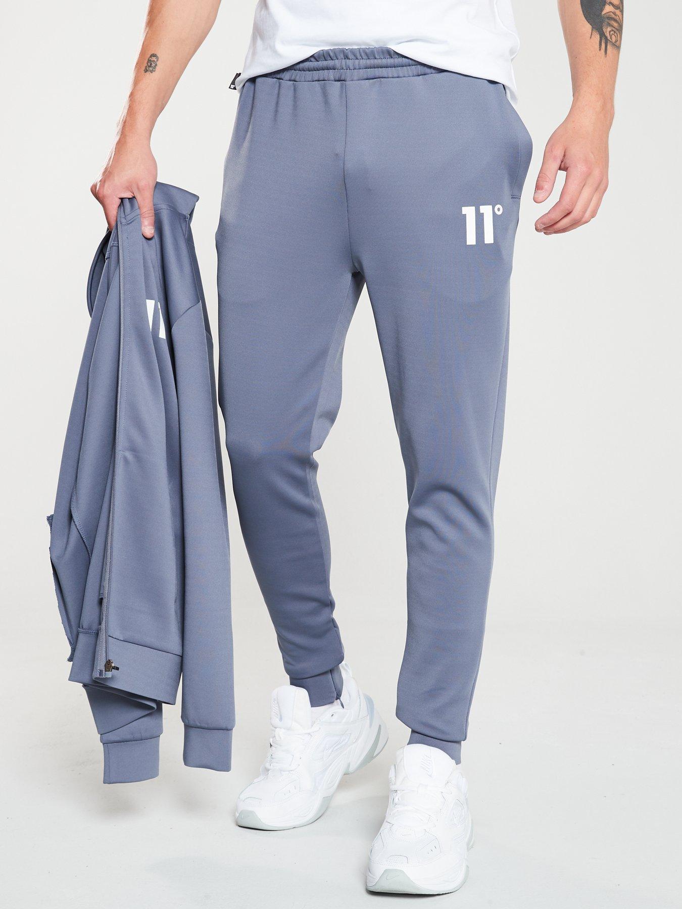 11 degrees grey joggers