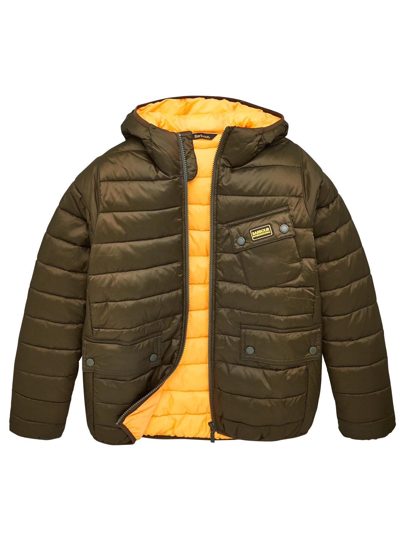 barbour international jacket kids 2017