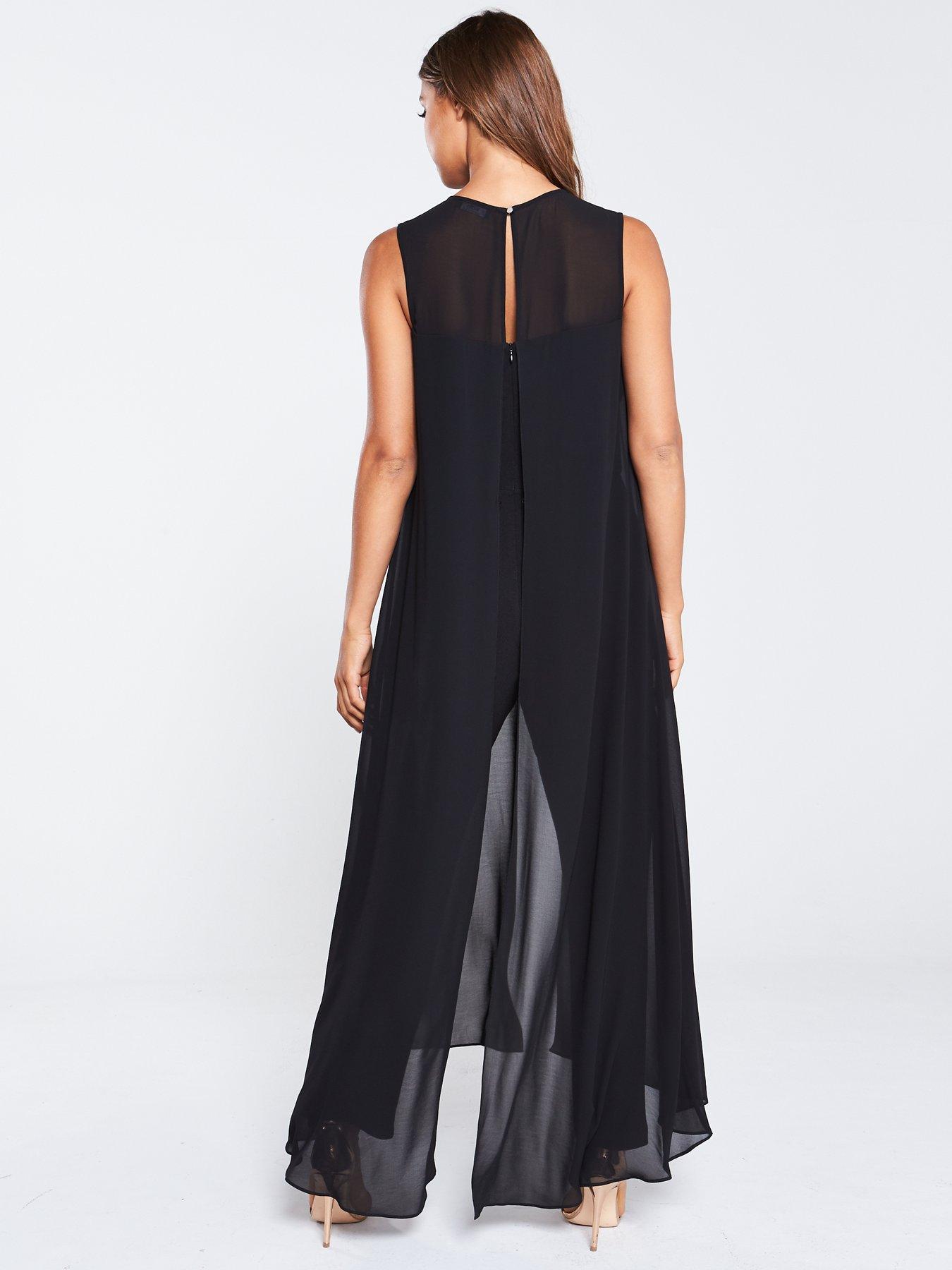 wallis split front jumpsuit