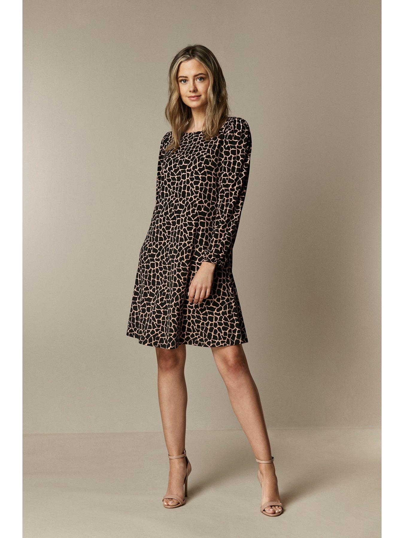 wallis giraffe swing dress