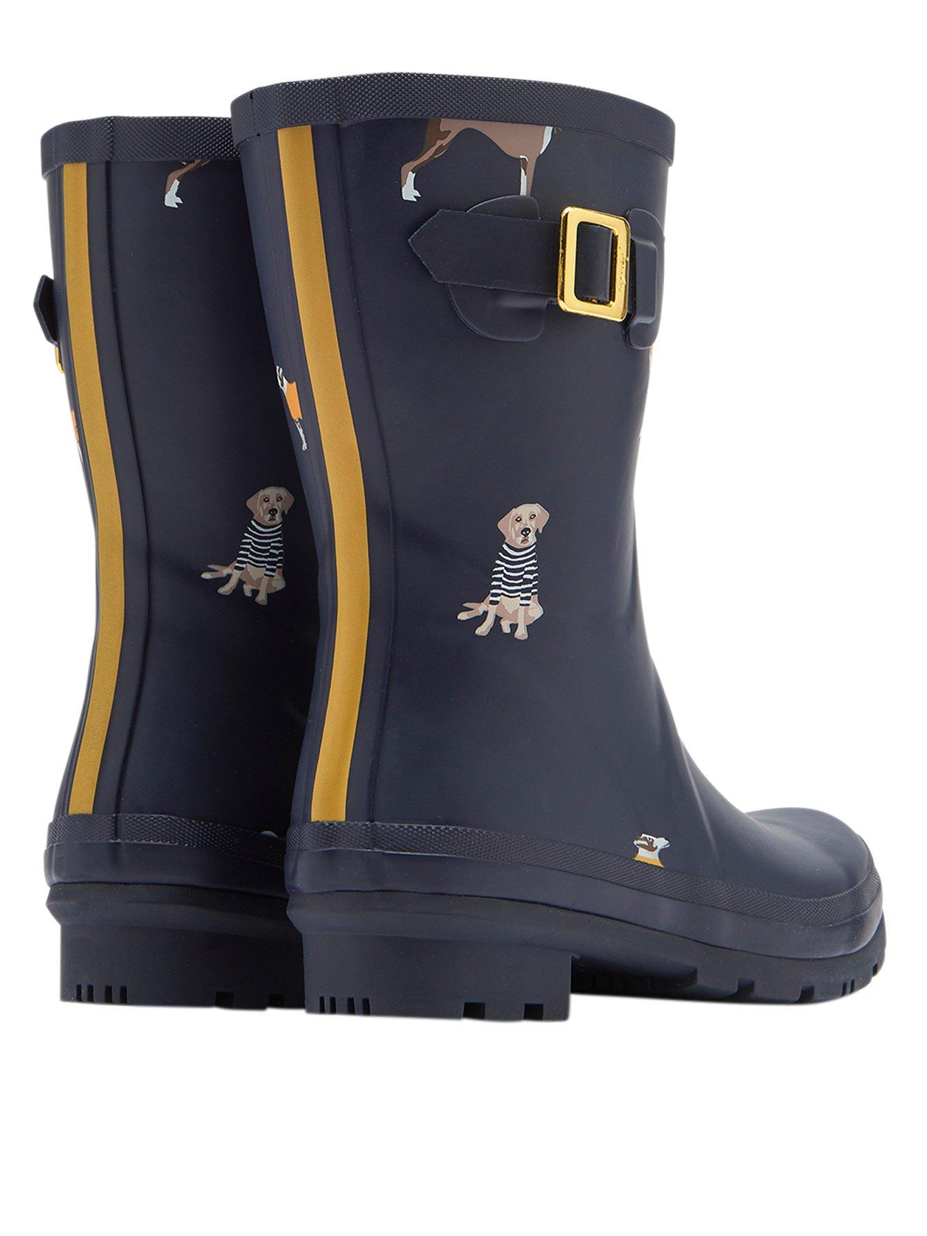 molly mid height printed wellies