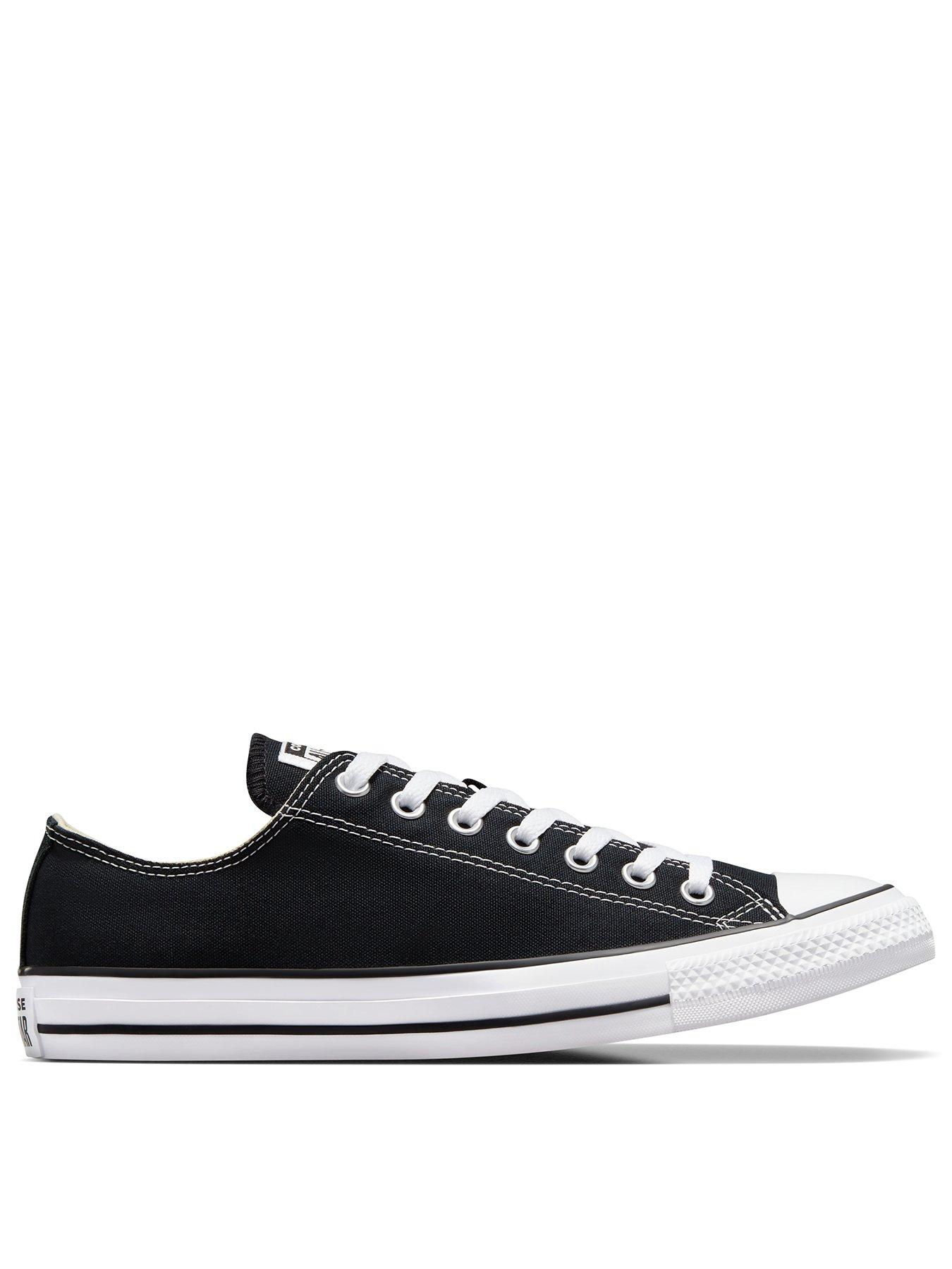 undefined Mens Ox Trainers - Black