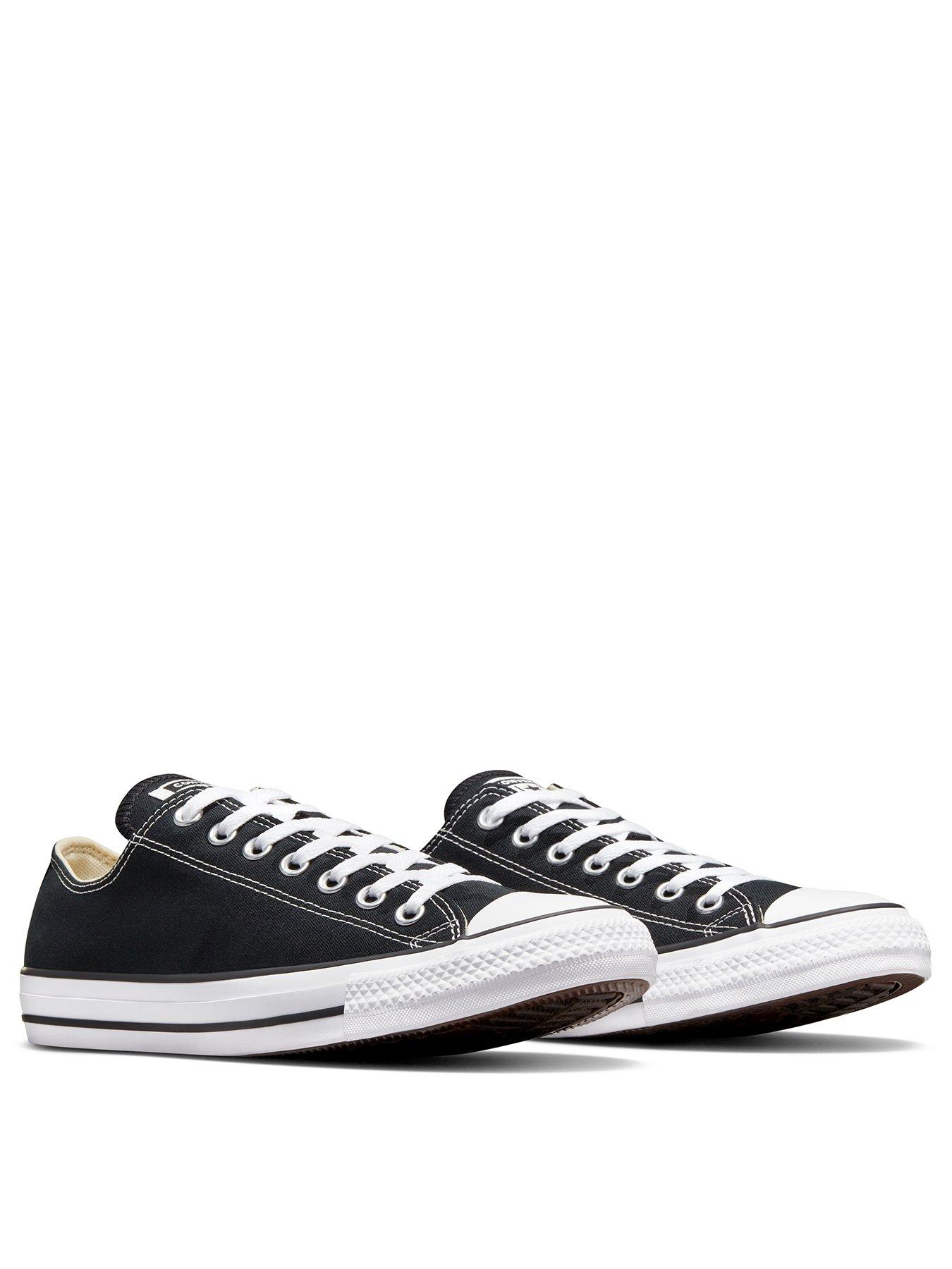 Mens black 2024 converse trainers