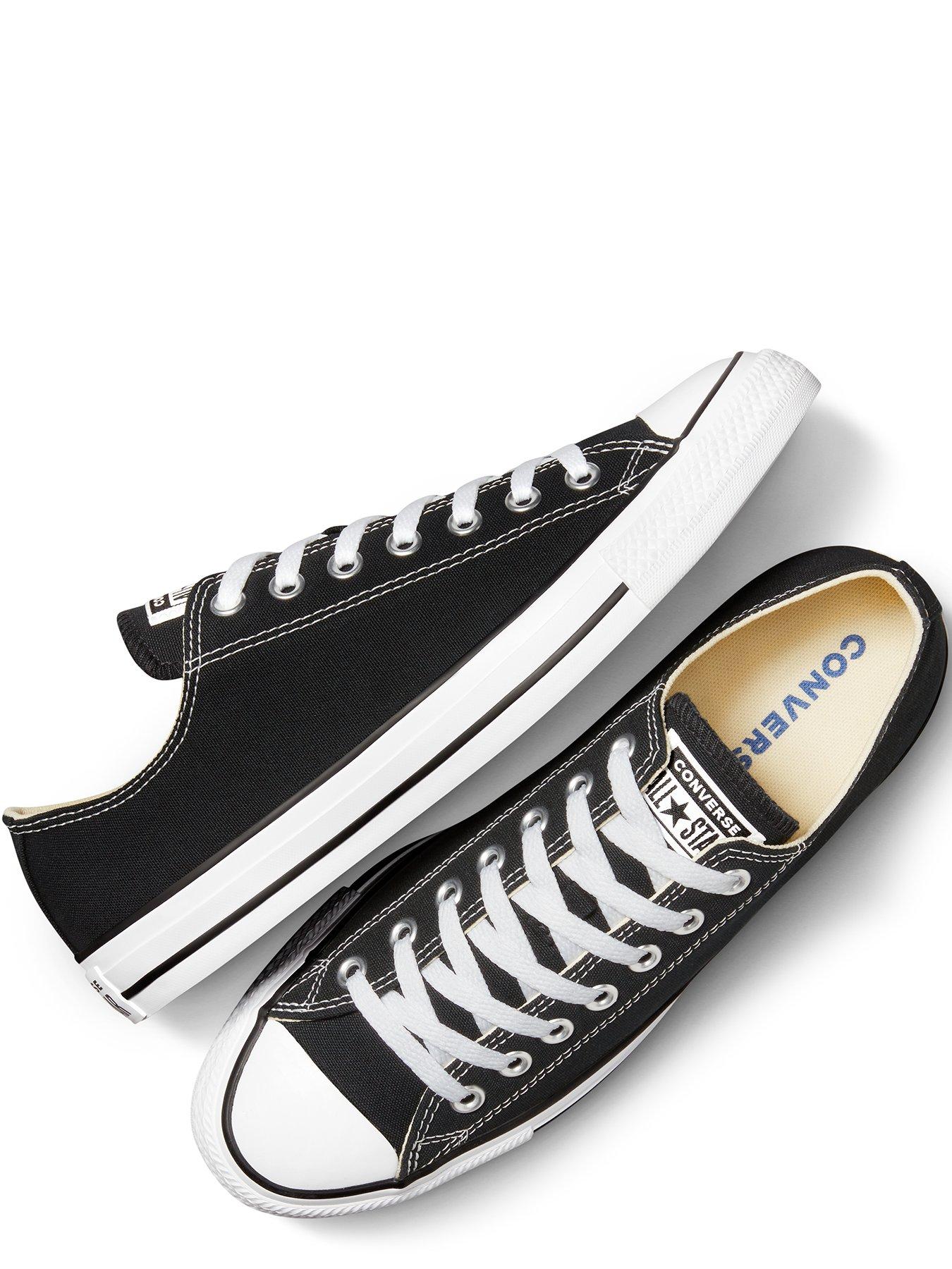  image of converse-unisex-ox-trainers-black