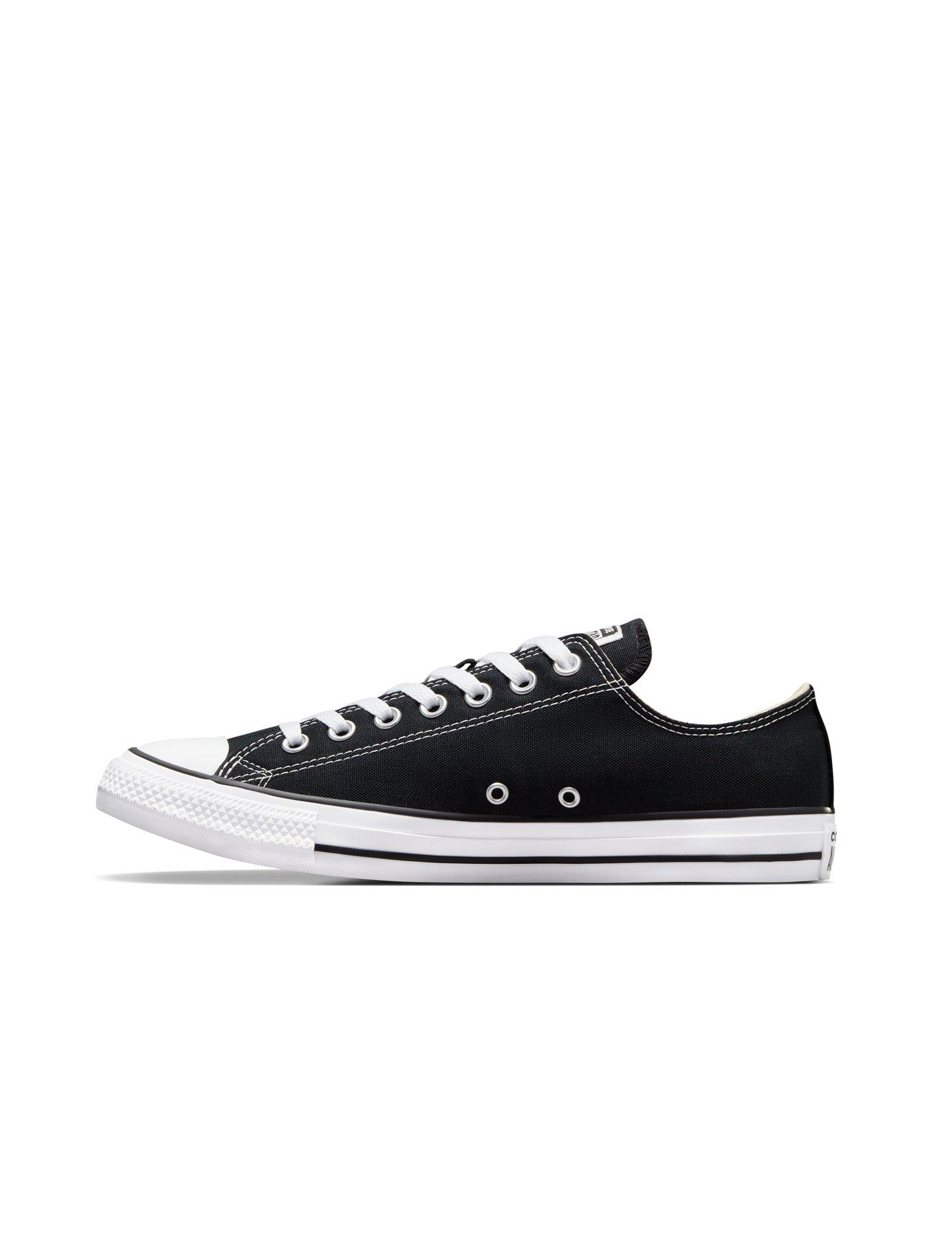  image of converse-unisex-ox-trainers-black