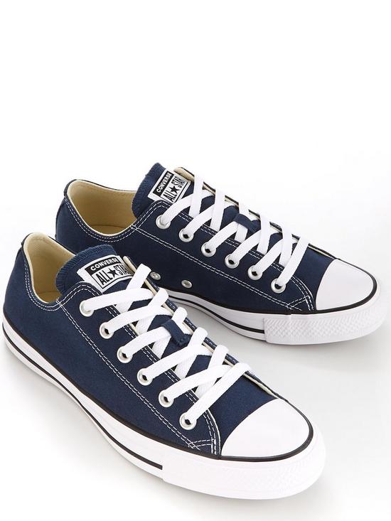 stillFront image of converse-mens-ox-trainers-navy