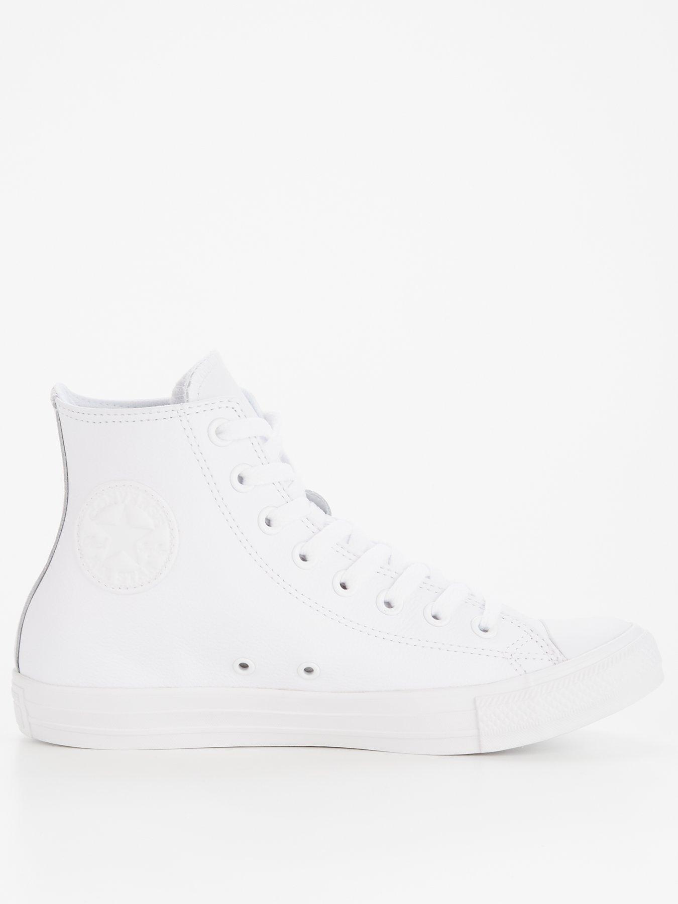 converse chuck taylor white leather