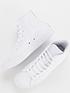  image of converse-mens-tonal-leather-hi-trainers-white