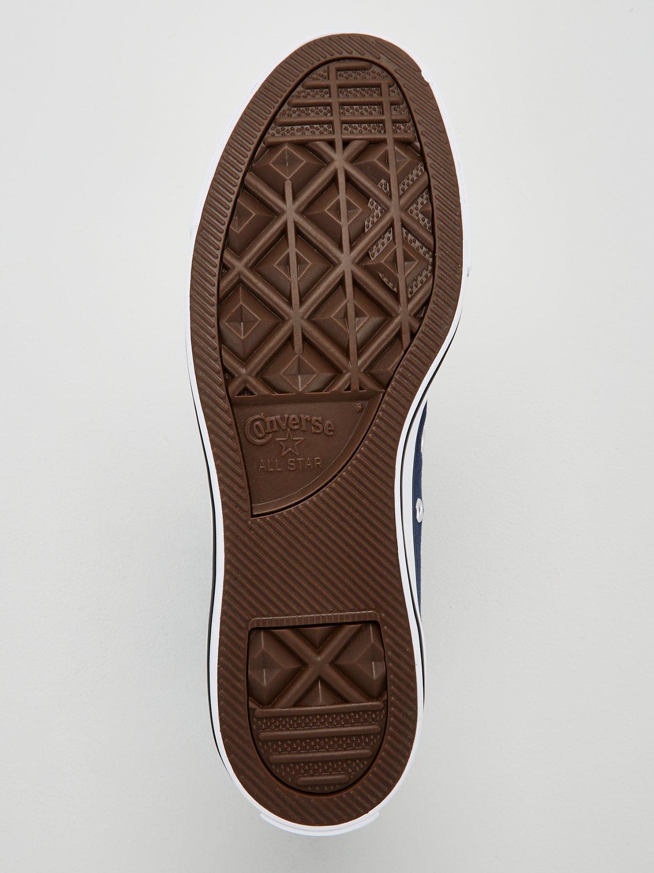 Image 4 of 5 of Converse Unisex Hi Top Trainers - Navy