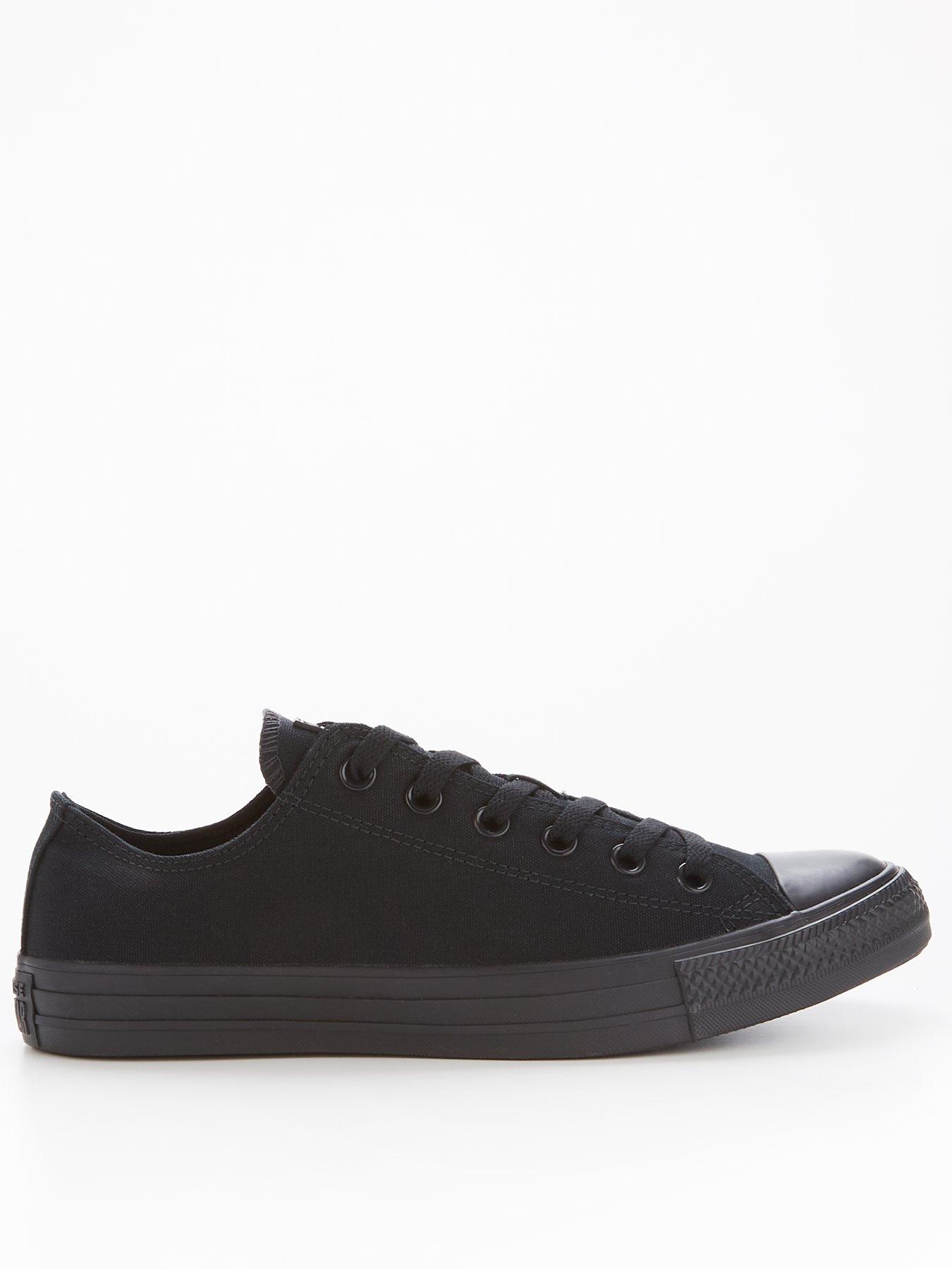 Mens black on sale converse sale