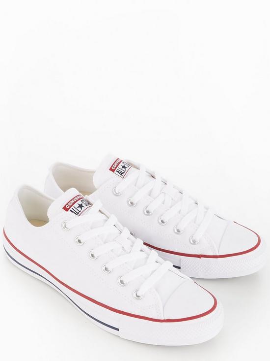 stillFront image of converse-chuck-taylor-all-star-ox-white