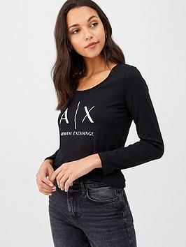 Armani Exchange   Long Sleeve T-Shirt - Black