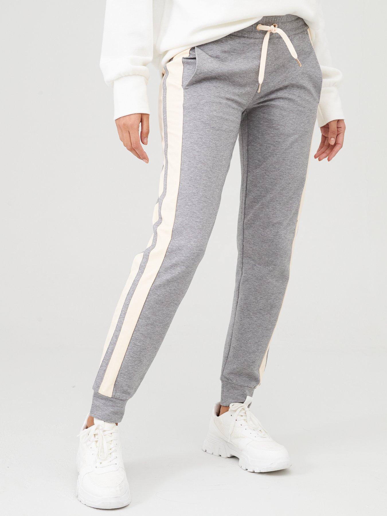 ea7 grey joggers