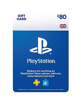 Sony   Psn £80.00 Wallet Top Up - Digital Download