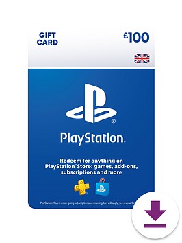 Sony PSN £100.00 Wallet Top Up - Digital Download ...
