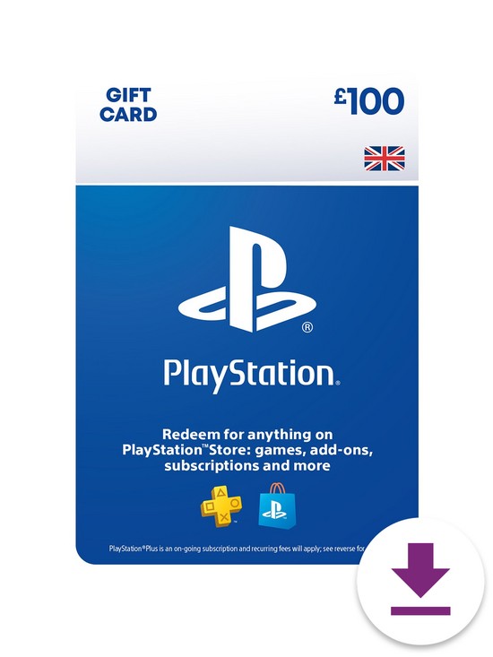 front image of playstation-store-pound100nbspgift-card
